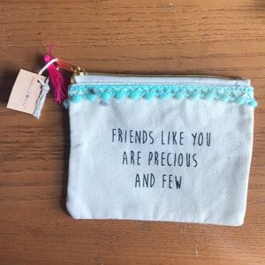 Small canvas pouch